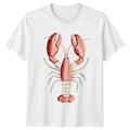 Lobster Crustacean Marine Life Mens T-Shirt Womens Tee Graphic Unisex Top