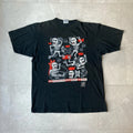 vintage speedy graphito paris france graffiti street art tee size xl