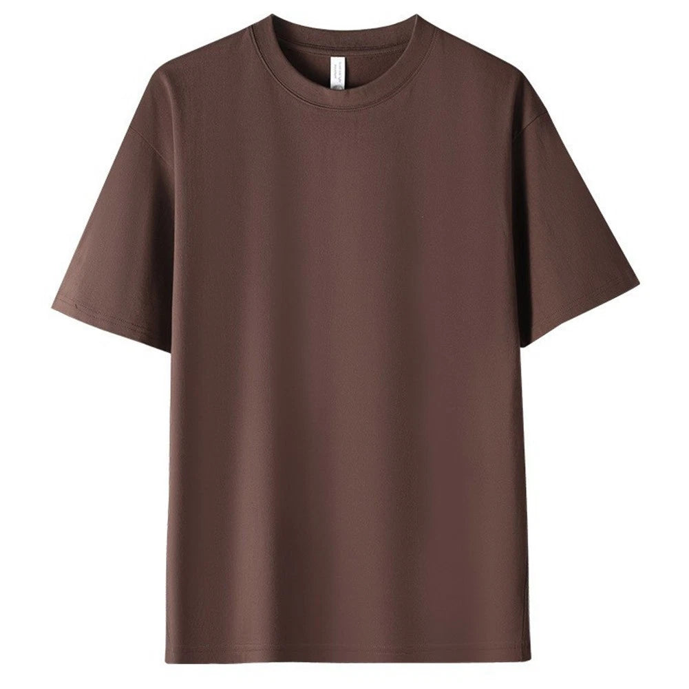 Short Sleeve Tee for Men - Loose Fit Casual Sports Fitness Streetwear Top