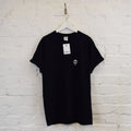 Actual Fact MF Doom Embroidered Badge Black Tee T-shirt