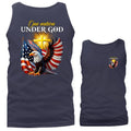 One Nation Under God Patriotic Eagle Tank Top
