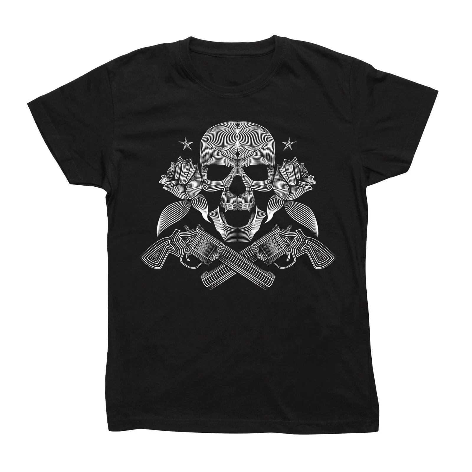 GNR - short sleeves Black T-Shirt made of fresh breathable polyester - Music Tee