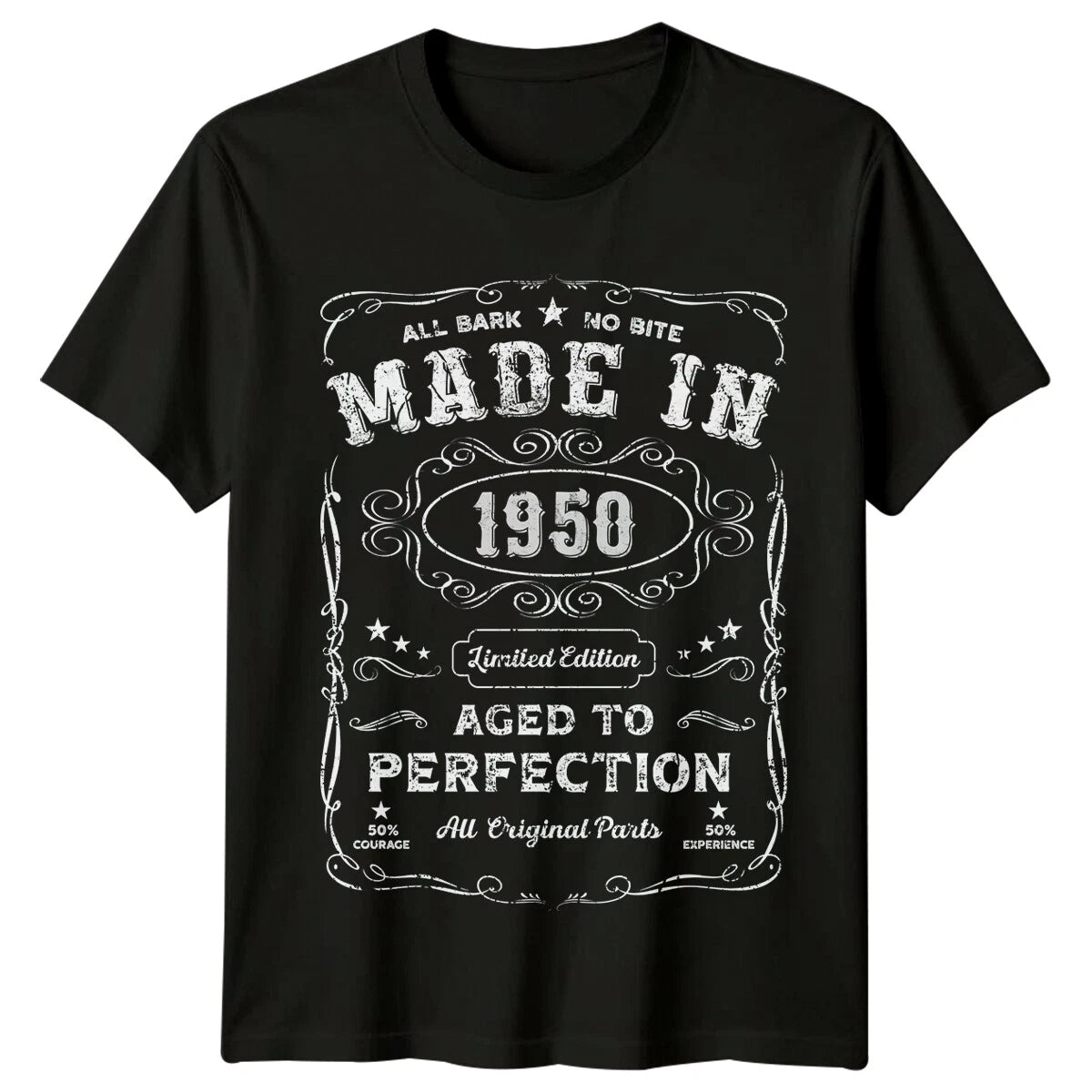 Made In 1950 Mens T Shirt 76th Birthday Gift Vintage seventy-six Year Old -a