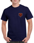 Bears Chest T-Shirt Chicago Football C Da GCB03