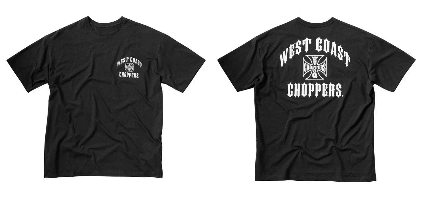 WCC Oversized Iron Reprint Tee Black Mens Streetwear Graphic Classic T-Shirt