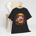Edgy Graphic Tee with Bold Lip Design, Cool Urban Style, Perfect Gift for [...]