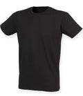 SkinniFit Men Feel Good Cotton/Elastane Stretch Short Sleeve Tee T-Shirt