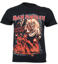 Official Iron Maiden T Shirt Number Of The Beast Graphic New Black S M L XL XXL
