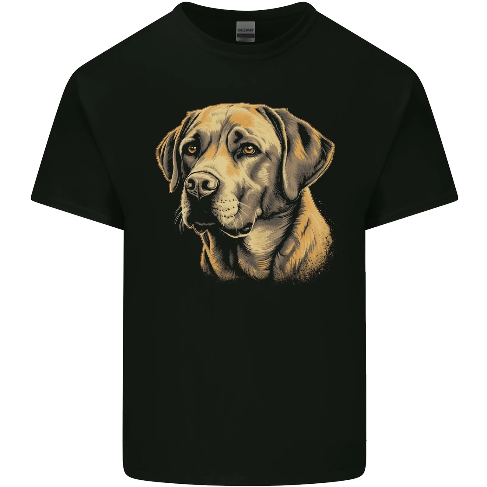A Cute Labrador Dog Mens Light Cotton T-Shirt