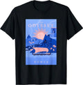 Iliad Odyssey Homer Ancient Greek History Book Odyssey T-Shirt