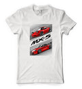 BNWT MX5 Japanese Sports Car Custom Classic Personalised Unisex Adults T Shirt