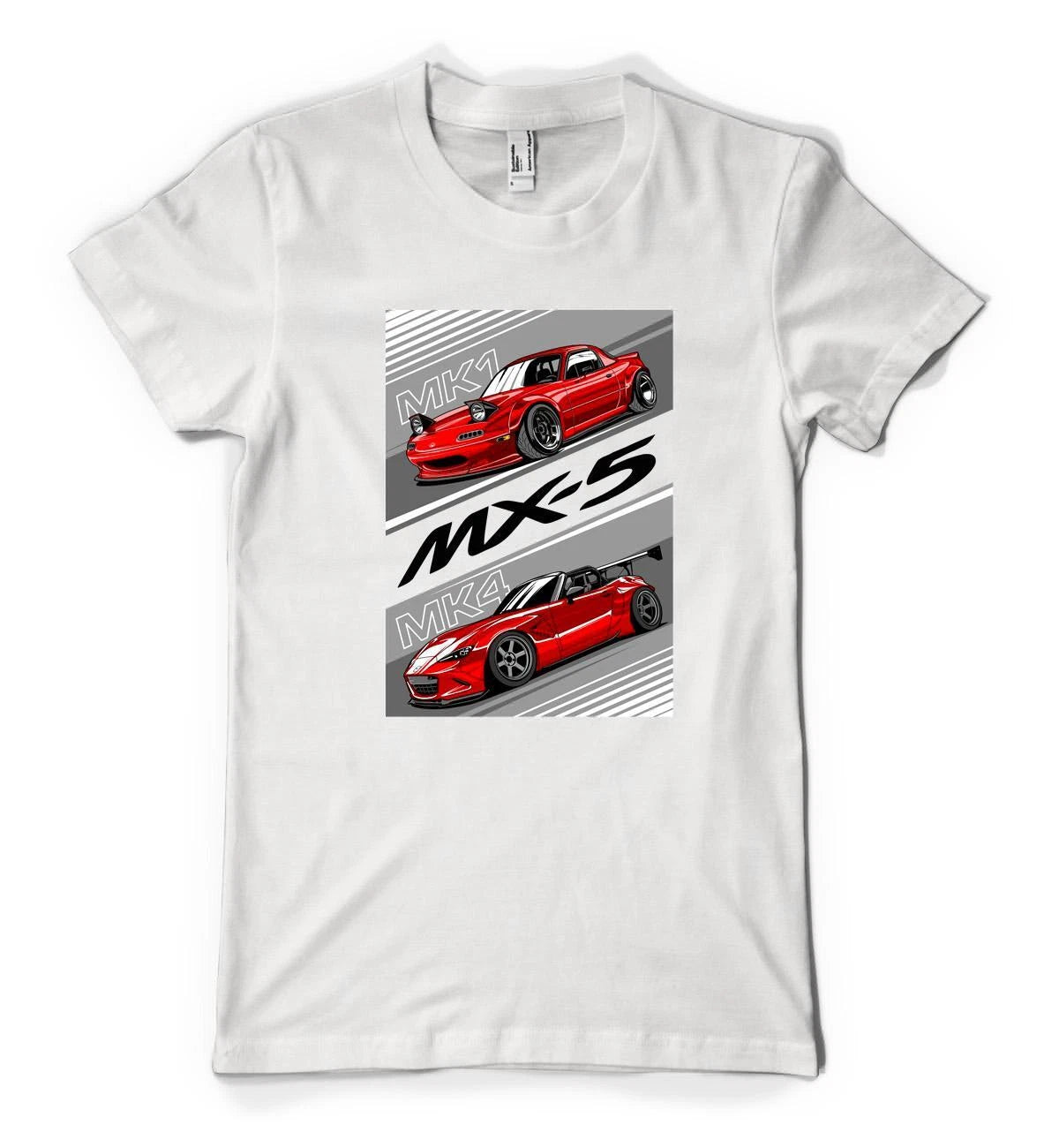 BNWT MX5 Japanese Sports Car Custom Classic Personalised Unisex Adults T Shirt