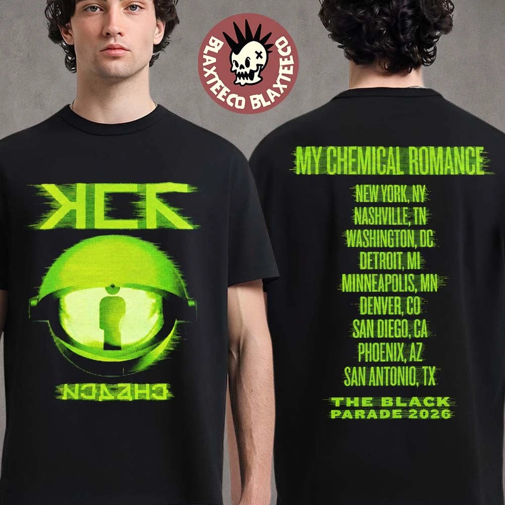 MCR The Black Parade Tour 2026 North America Merch Behave T-Shirt