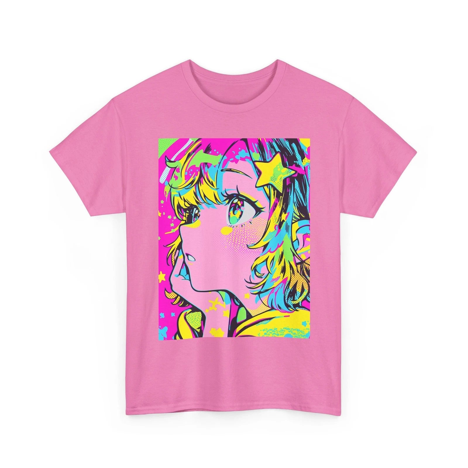 KAWAII ANIME TSHIRT HYPNOTIC TRIPPY GRAPHIC TEE Y2K AESTHETIC JAPANESE MANGA