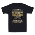 I Love My Freaking Awesome Girlfriend Shes a Bit Crazy Funny Quote Men's T-Shirt