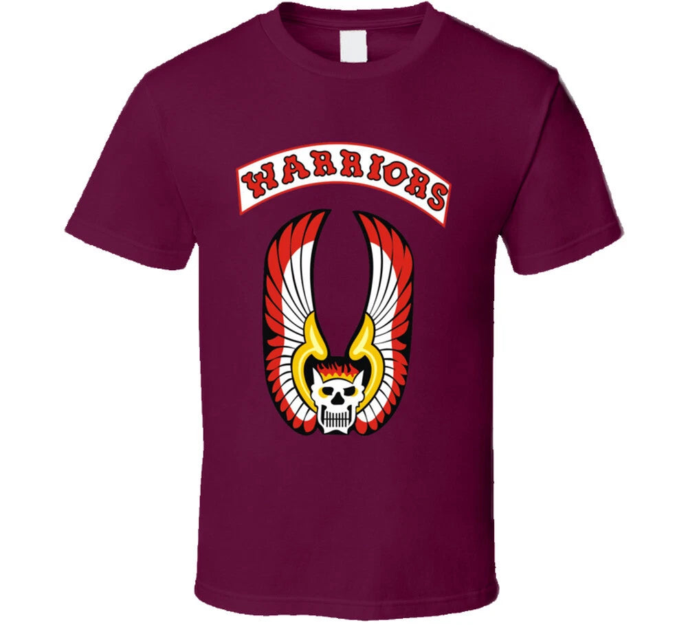 The Warriors Gang Vest Logo Retro Movie Fan Costume T Shirt