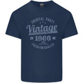 Vintage Year 60th Birthday 1966 Mens Light Cotton T-Shirt Navy Blue