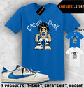 Tee Shirt Matching AJ 1 Low Fragment Travis Scott Match Sneaker Cactus Jack Toon