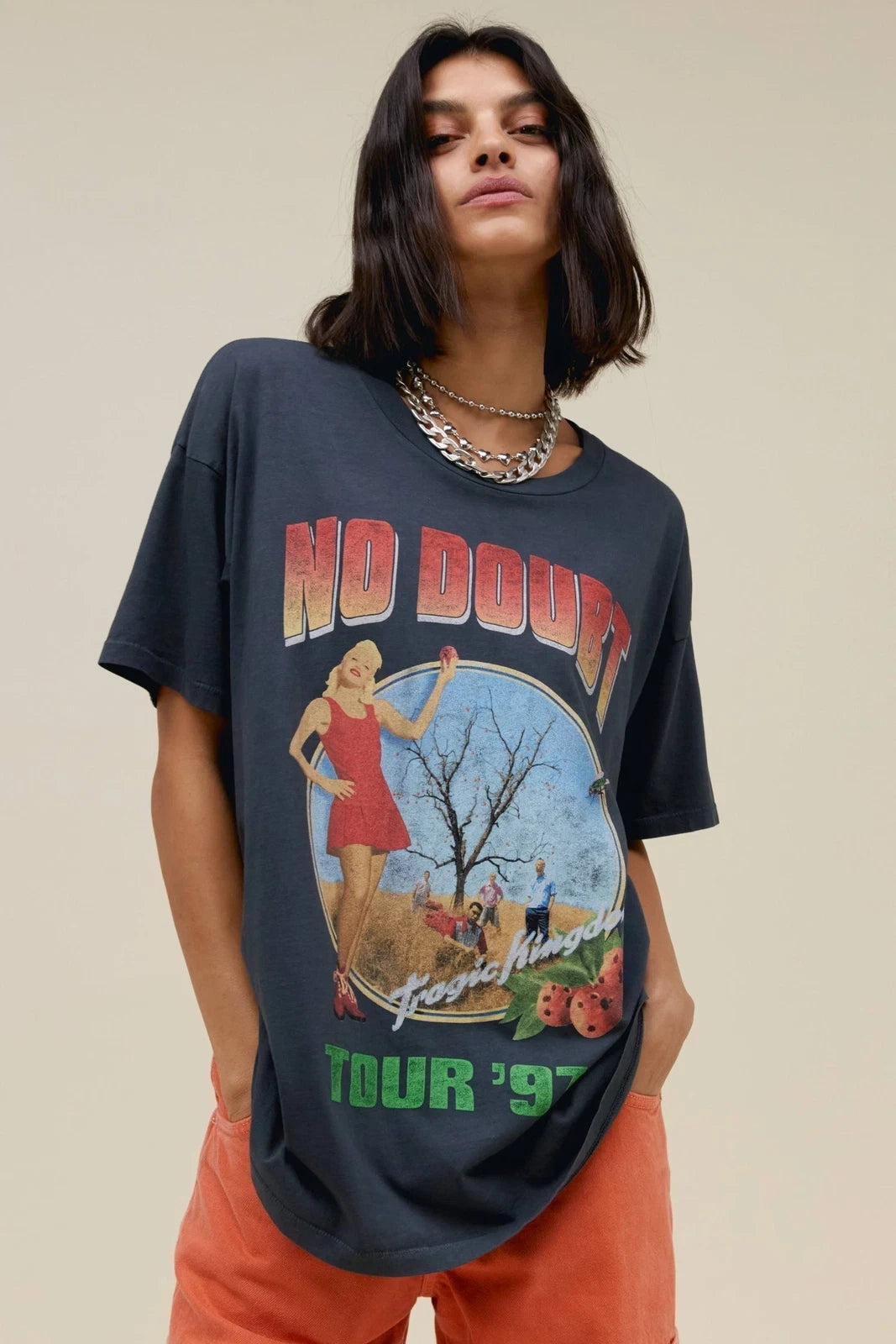 No Doubt Tour '97 Short Sleeve Cotton T-shirt Unisex S-5XL T-shirt, Gift People