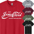 Enjoy Jesus Christ Christian faith Men's T-Shirt USA Religious Graphic Gift Tee