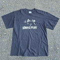 Vintage USA Simple Plan Band T-Shirt Mens Size Large Black Pop Y2K 2000s Punk