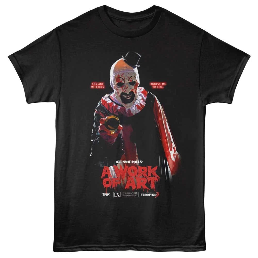 Ice Nine Kills Terrifier The Art Of Dying Brings Me To Life Men's T Shirt