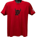 Vintage Y2Ks Pearl Jam T Shirt Unisex L Large Red Eagle Snake Hot Rod Skateboard