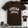 Shirt Matching AJ 1 High Love Letter 2026 Match Sneaker Shoe Hanging 1s T-Shirt