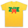 ZAIRE 74 ALI V FOREMAN RUMBLE IN JUNGLE BOXING FIGHT MENS & WOMENS T-SHIRT