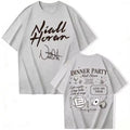 2026 Summer Fashion Trendy Tee Niall Horan Dinner Party Live On Tour T-Shirt