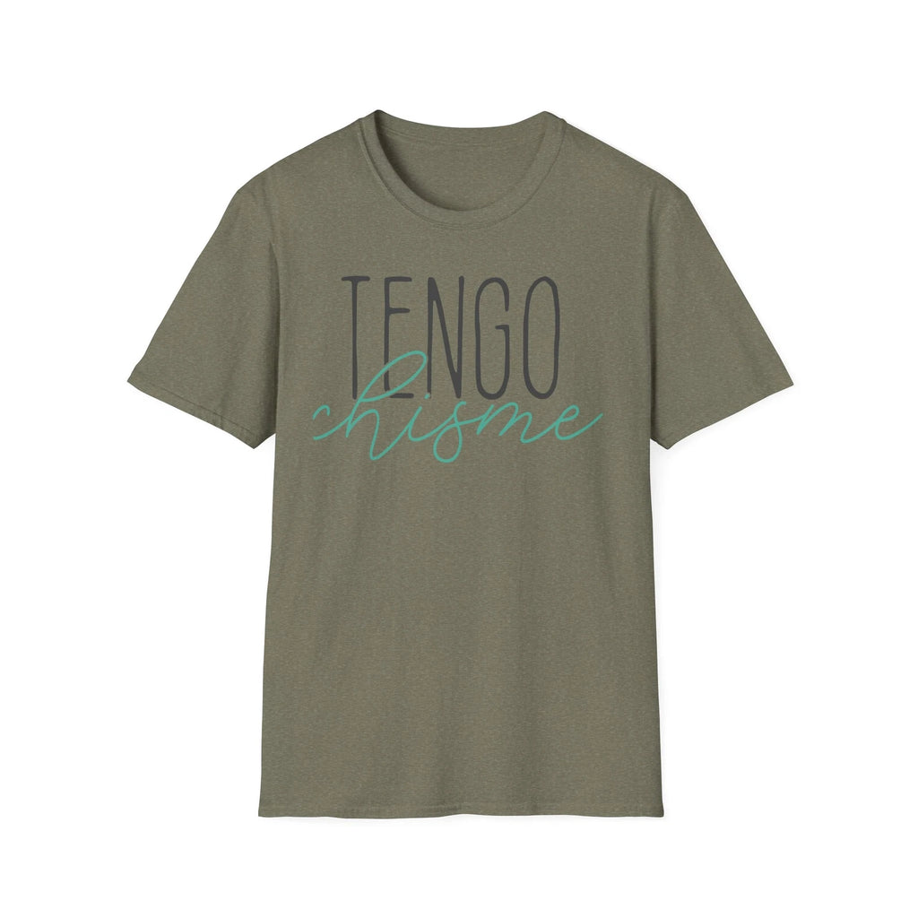 Tengo Chisme Graphic Tshirt, Cafecito y Chisme, Chismosa Chisme Tshirt Gift