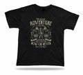 The great adventure is out there only for brave now or never modern design shirt