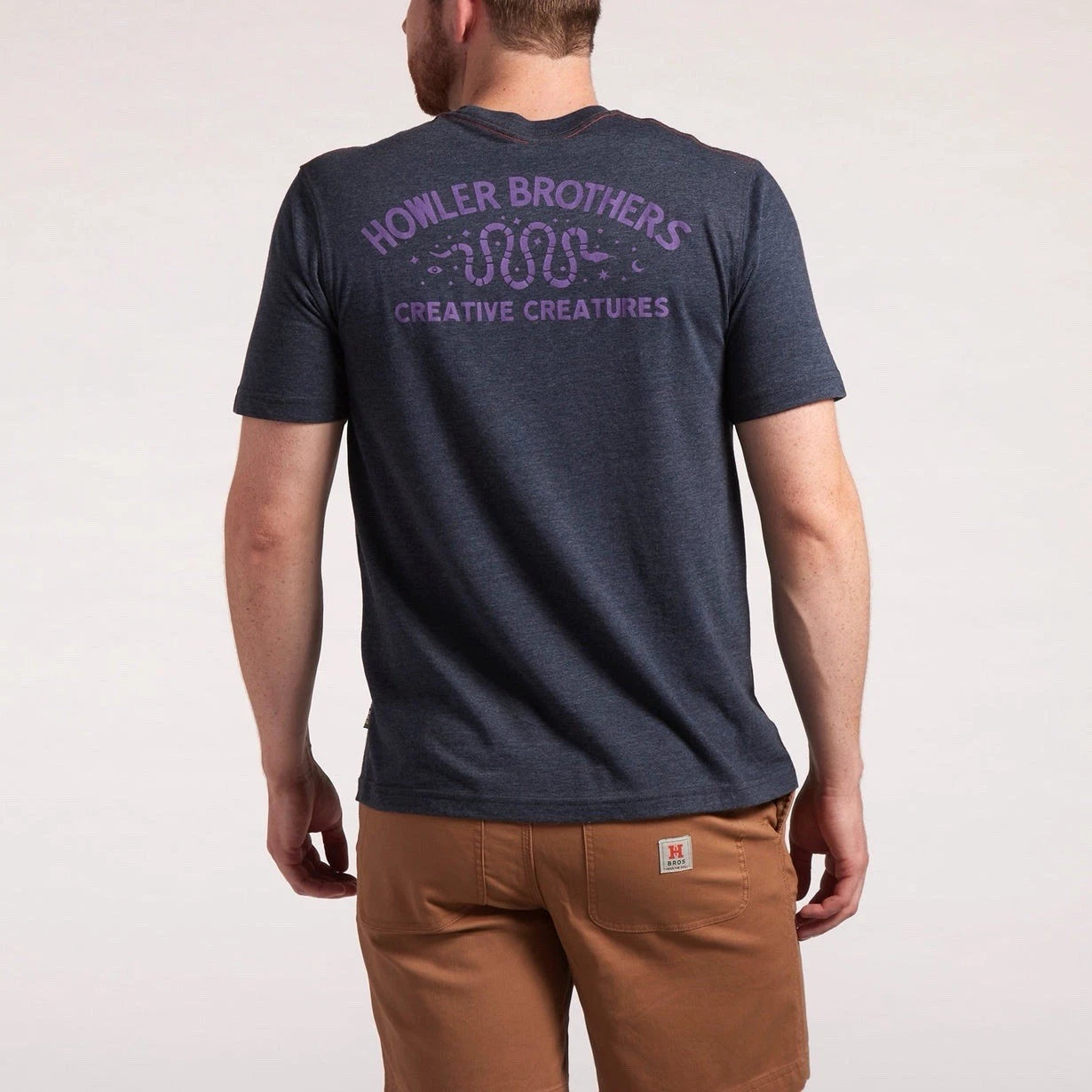 Howler Brothers Men’s Sz S Creative Creatures Pocket Tee Snake Graphic T Shirt