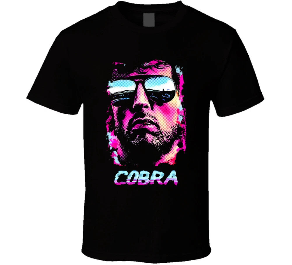 Cobra Sylvester Stallone 80s T Shirt