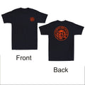 May The Bridges I Burn Light My Way Skull Gothic Quote Front& Back Print T-Shirt