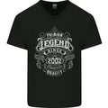 Premium Legend 24th Birthday 2002 Mens V-Neck Cotton T-Shirt