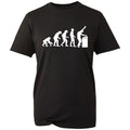 DJ Evolution T-Shirt Funny Music Birthday Gift For Him Men's Retro Black Top UK