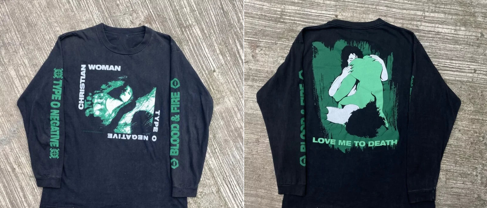 Type O Negative Christian Woman 1994 Long Sleeve Shirt