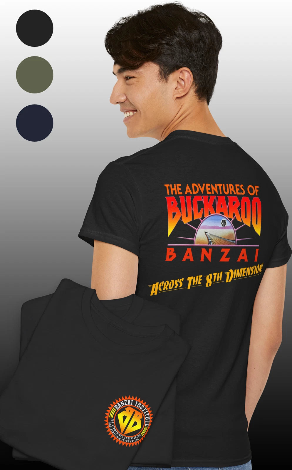 Banzai Inst The Adventure of Buckaroo Banzai HQ Design