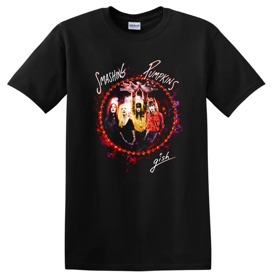 Classic Rock Vintage T Shirt Gish Album Art Retro Tee for Music Lovers
