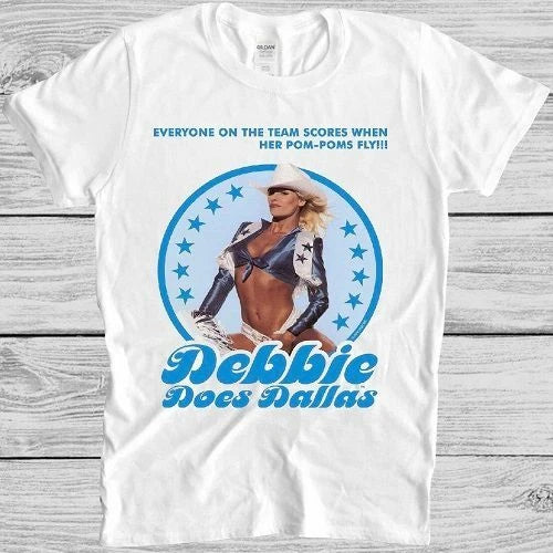 Debbie Does Dallas T Shirt Cult Movie Film Vintage Cool Gift Retro Tee 8121