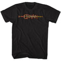 Conan The Barbarian Classic Movie Conan Color Logo Men's T-Shirt