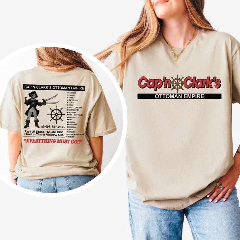 Cap’n Clark’s Ottoman Empire Shirt, Everthing Must Go Unisex Shirt, Trendy Shirt