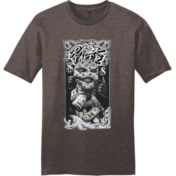 NEW Art Society RISK TAKER HEATHER BROWN Tee Shirt SMALL-4XLARGE MADE IN USA