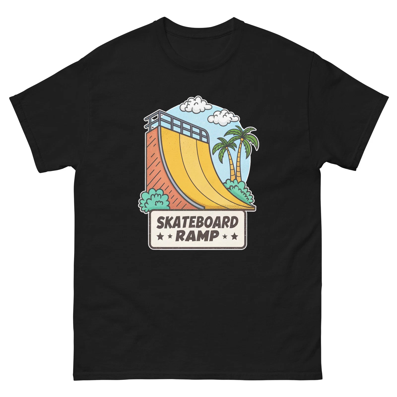 Skateboard Ramp Object Place Item Urban T-Shirt
