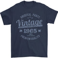 Vintage Year 61st Birthday 1965 Mens T-Shirt 100% Cotton