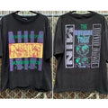 Vintage 1995 NIN Nine Inch Nail David Bowie Outside Tour T-Shirt S-5XL Reprint