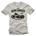 Vintage Motorcycle Mens T-Shirt with XS 650 Chopper - Mens Vintage Biker Shirt