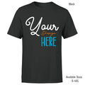 Personalised T-Shirt Custom Printed Workwear Mens Womens Your Logo Text 1T9A5