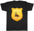 Funny Gardening Mens T-Shirt Lawn Enforcement Officer Unisex Tee Gift